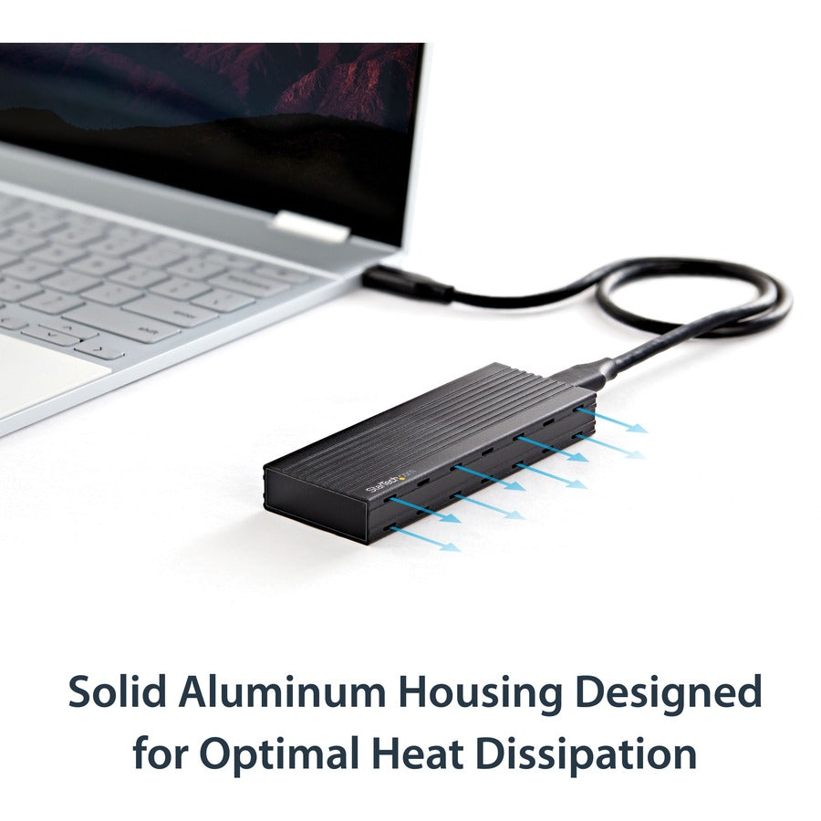 StarTech.com USB-C (10Gbps) to M.2 NVMe SSD Enclosure - Portable M.2 PCIe Aluminum Case - 1GB/s Read & Write - Mac & PC StarTech.com USB-C (10Gbps) to M.2 NVMe SSD Enclosure - Portable M.2 PCIe Aluminum Case - 1GB/s Read & Write - Mac & PC
